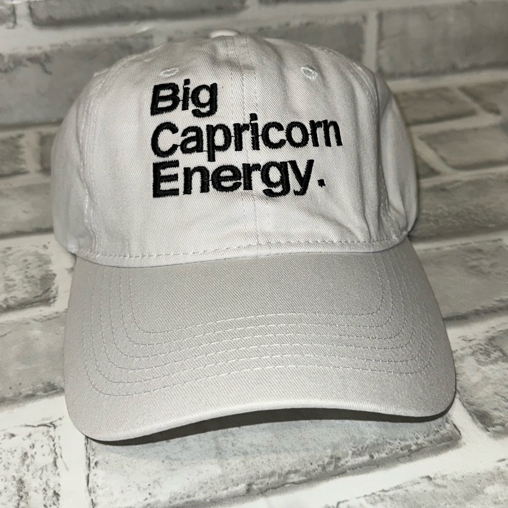 Big Capricorn Energy Zodiac caps